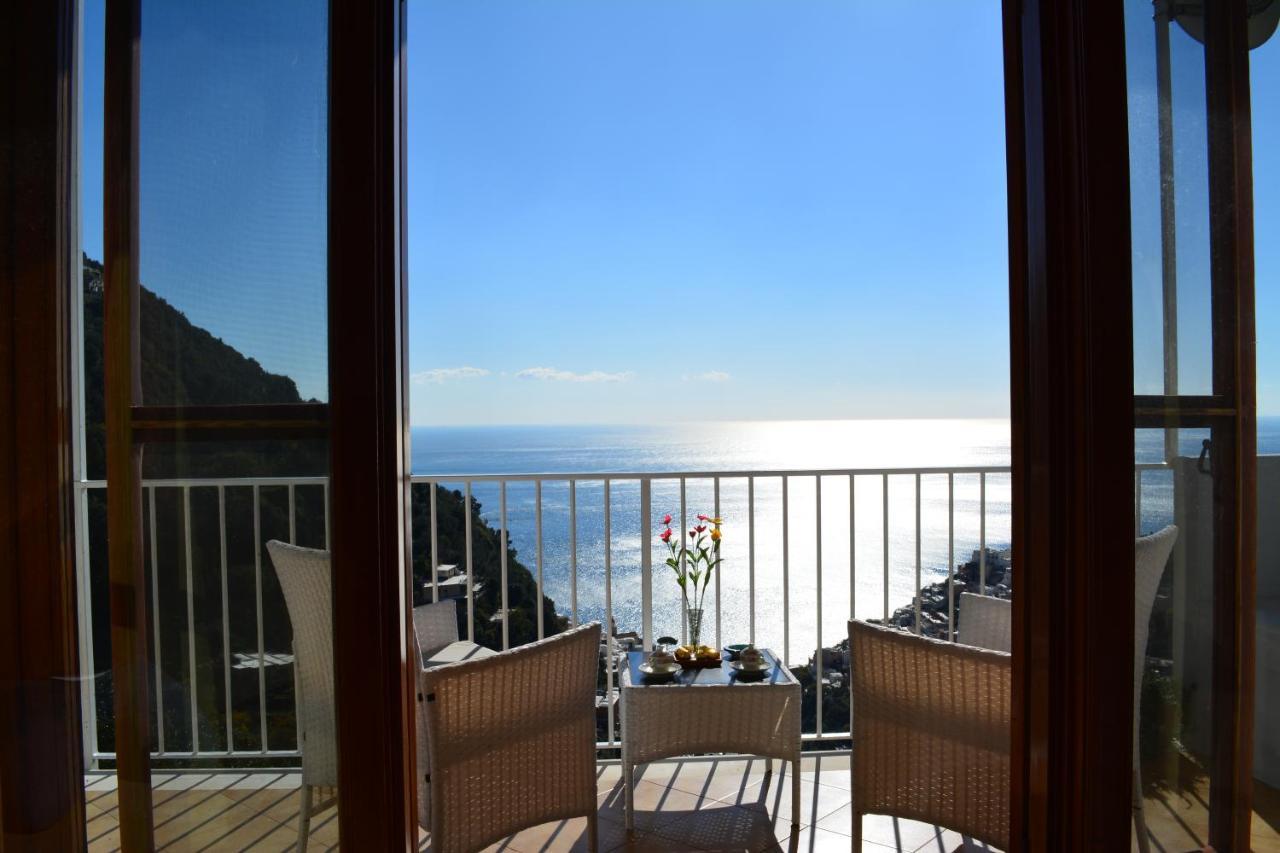 Casa Rossia Breathtaking Sea View Apartment In Positano Dış mekan fotoğraf